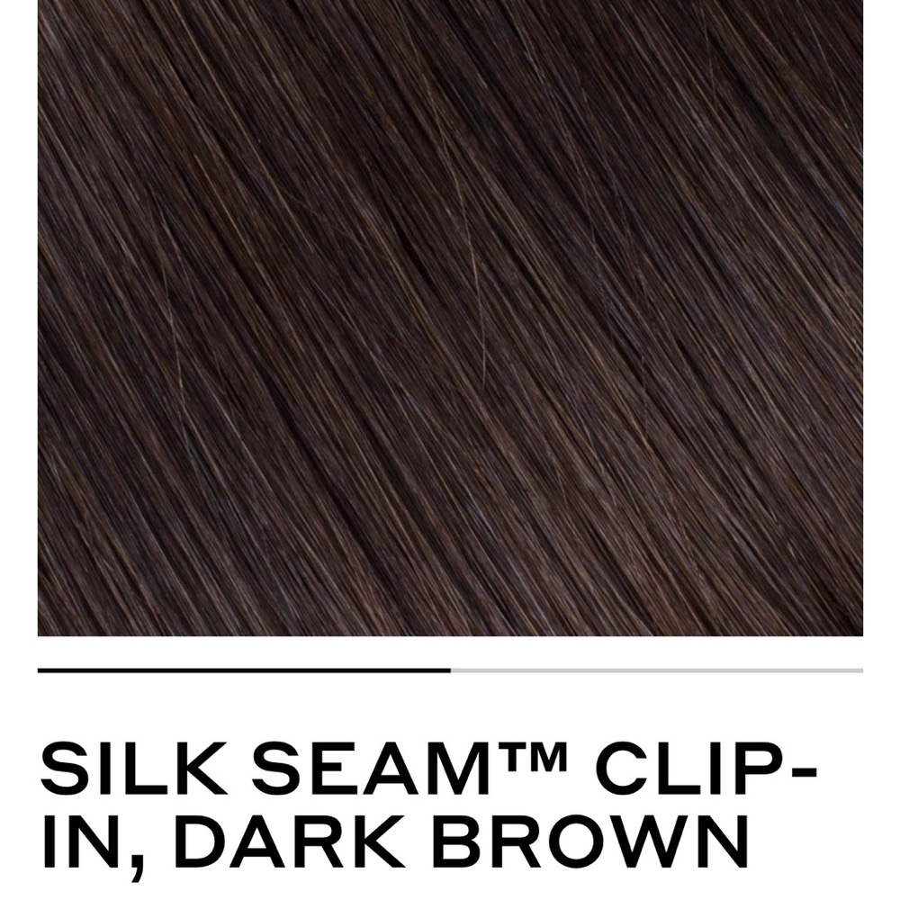 Bellami 18” Silk Seam™ Clip-In, Chocolate Brown